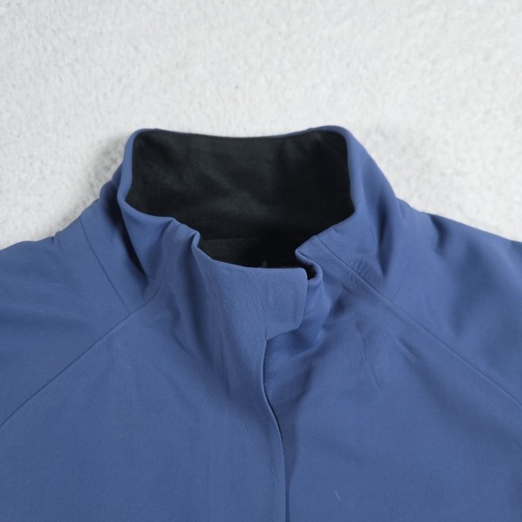 Outdoor Research Hiking Jacket Full Zip Women's Size Medium Blue Zipper Pockets - Picture 13 of 16